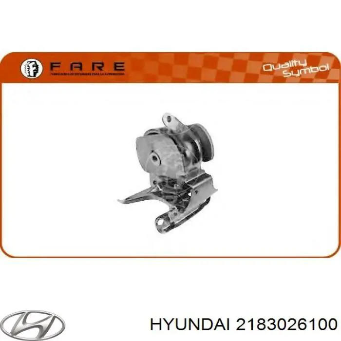 Купити 2183026100 Hyundai/Kia Подушка (опора) двигуна, ліва