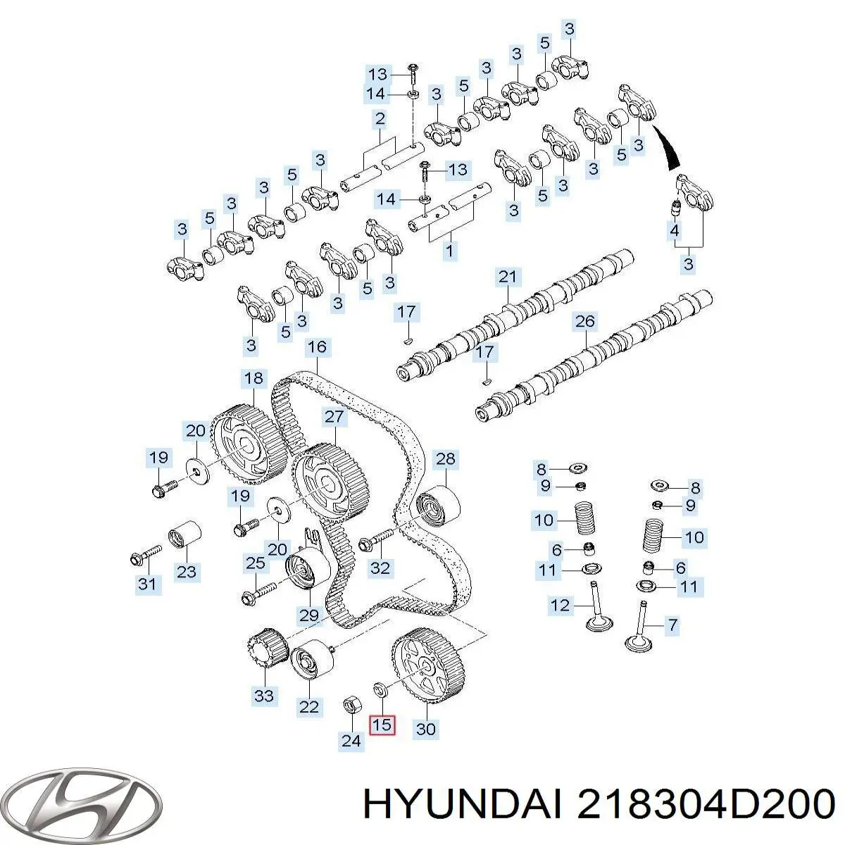 Ліва подушка двигуна Hyundai/Kia 218304D200 ціна, від 191.82 USD