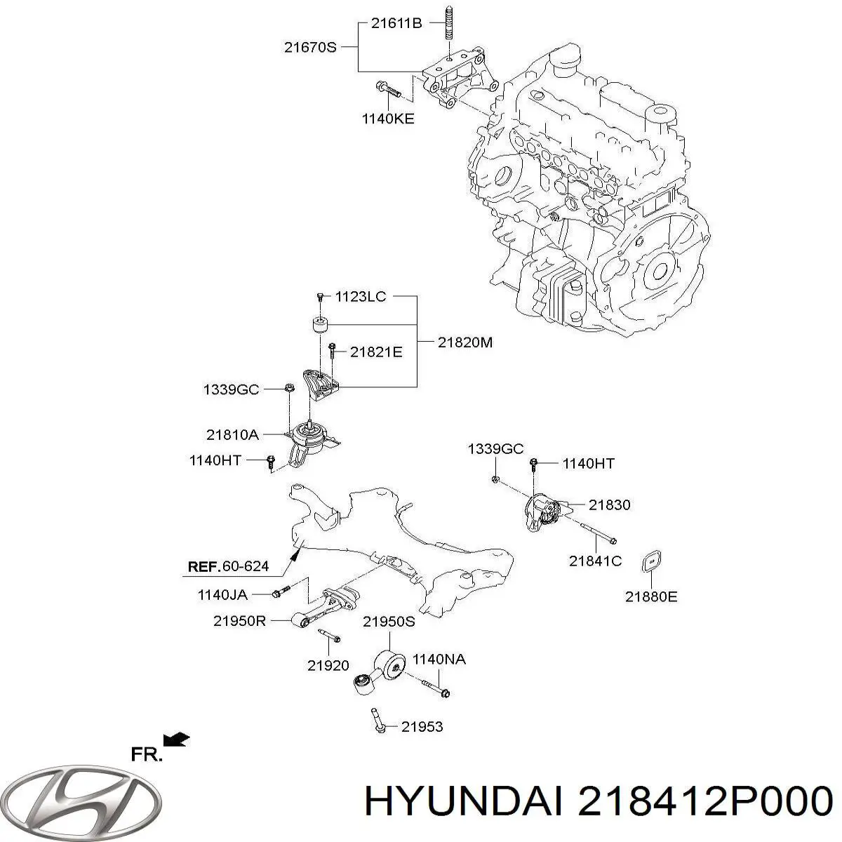 218412P000 Hyundai/Kia 