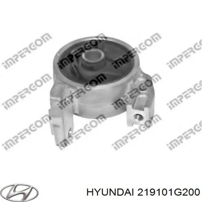 219101G200 Hyundai/Kia подушка (опора двигуна, ліва передня)