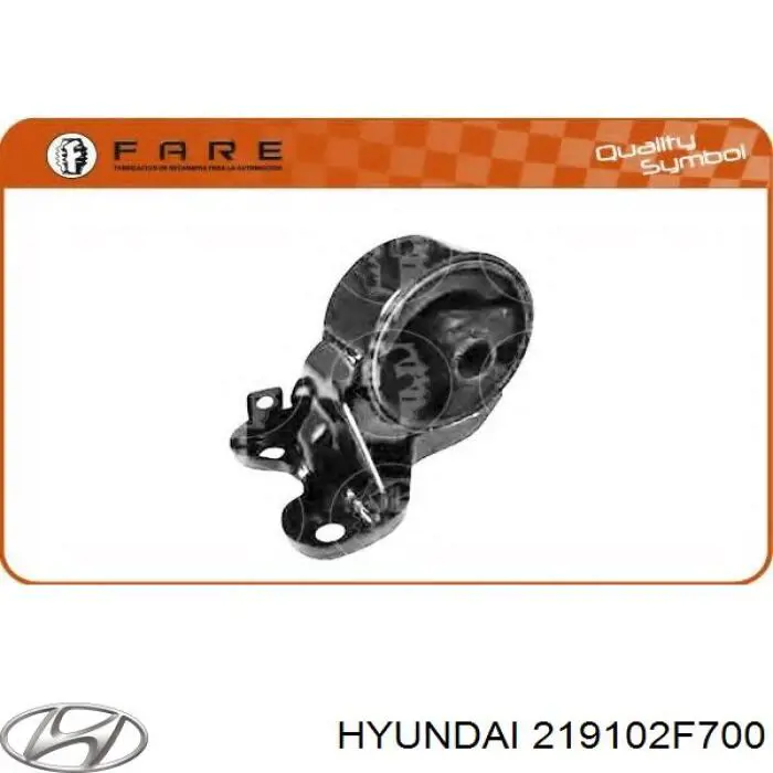 Купити 219102F700 Hyundai/Kia Подушка двигуна передня