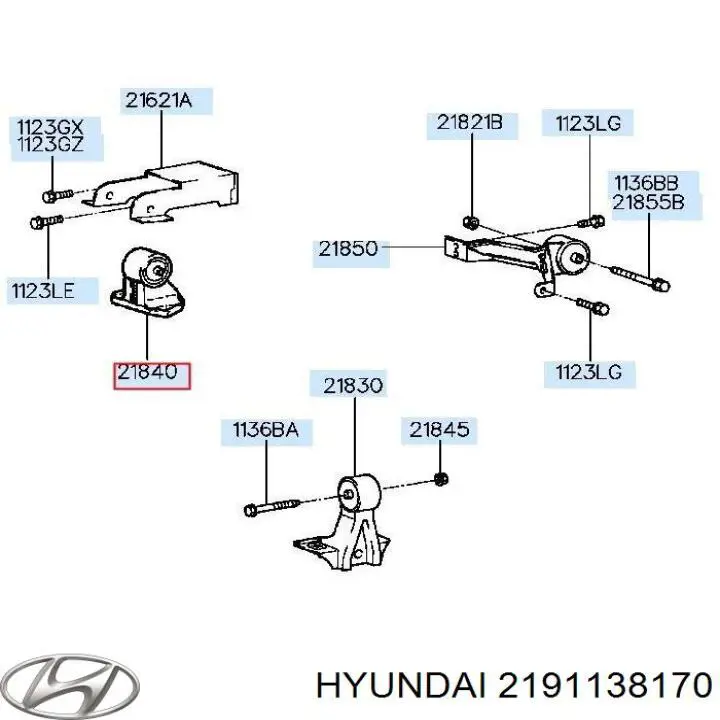 Купити 2191138170 Hyundai/Kia 