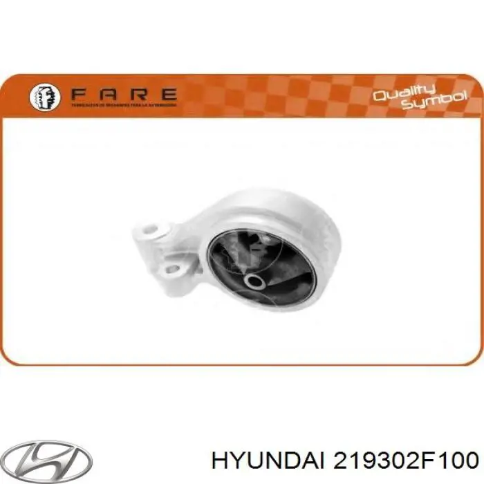 219302F100 Hyundai/Kia подушка (опора двигуна, задня)