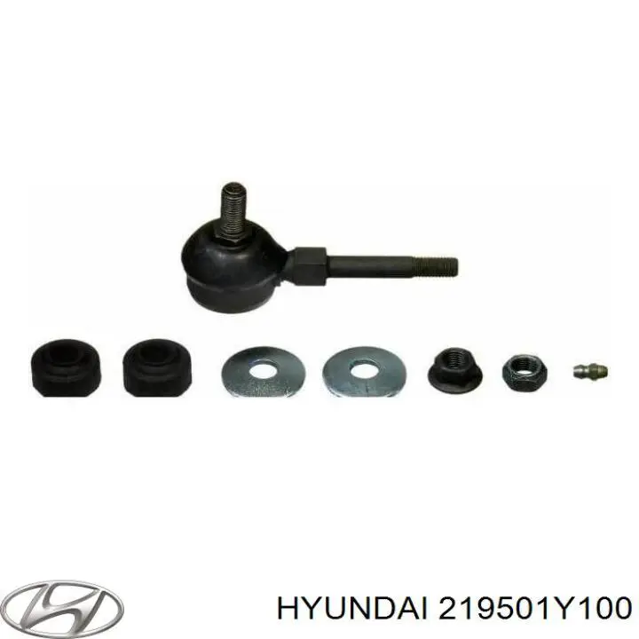 219501Y100 Hyundai/Kia подушка (опора двигуна, нижня)