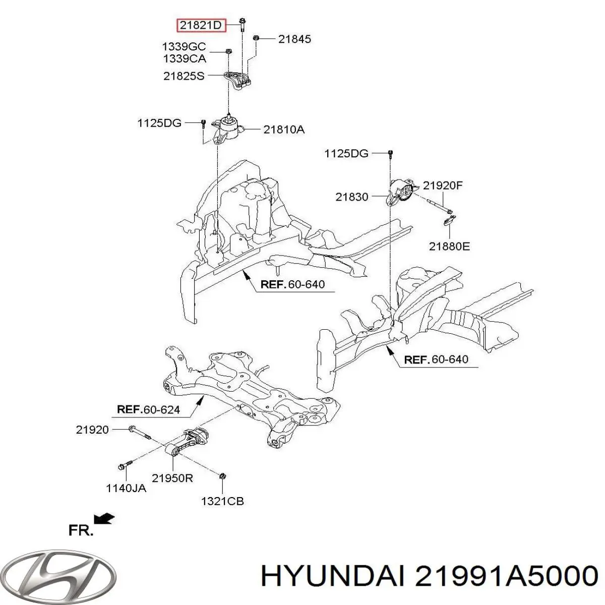  Hyundai/Kia 21991A5000 ціна, від 7.24 USD