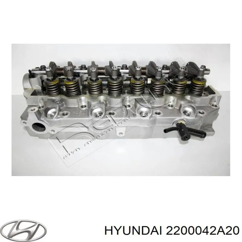2200042A20 Hyundai/Kia головка блока циліндрів (гбц)