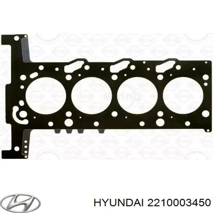 Купити 2210003450 Hyundai/Kia Головка блоку