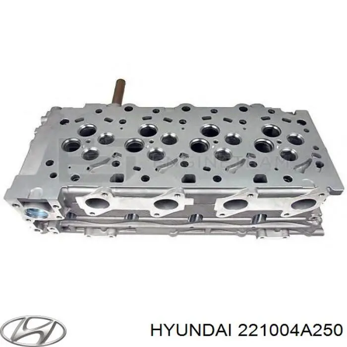 221004A250 Hyundai/Kia головка блока циліндрів (гбц)