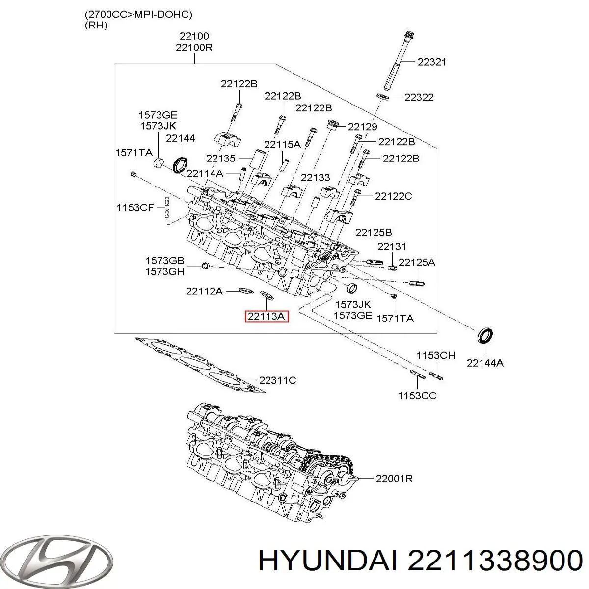  2211338900 Hyundai/Kia