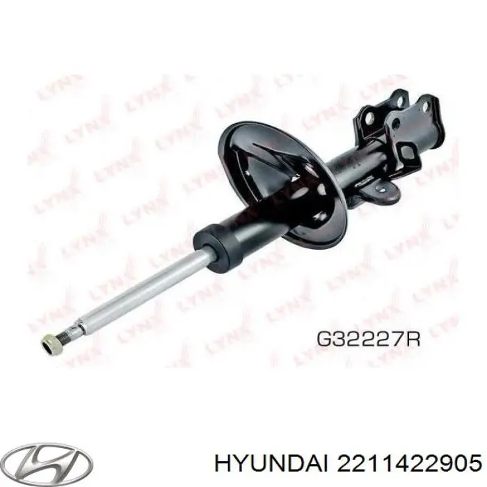 2211422905 Hyundai/Kia направляюча клапана, впускного