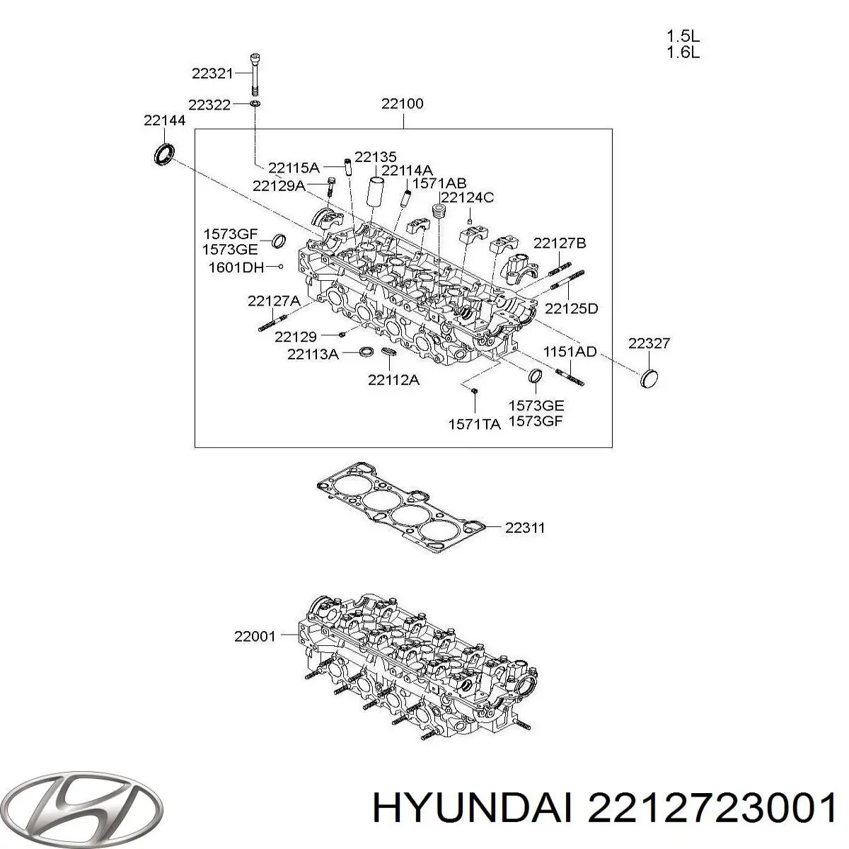 2212723001 Hyundai/Kia 