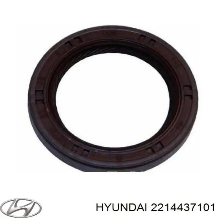 Сальник распредвала двигуна, передній Hyundai/Kia 2214437101 ціна, від 2.58 USD