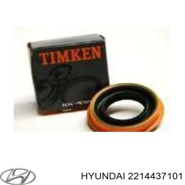 Купити 2214437101 Hyundai/Kia Сальник распредвала двигуна, передній