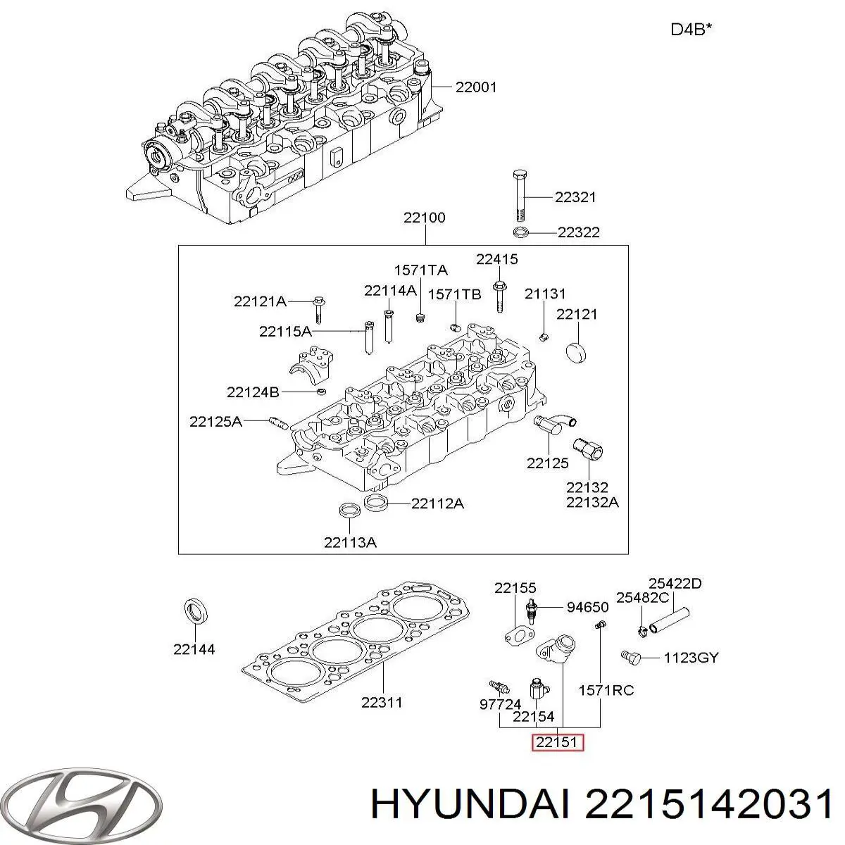  2215142031 Hyundai/Kia