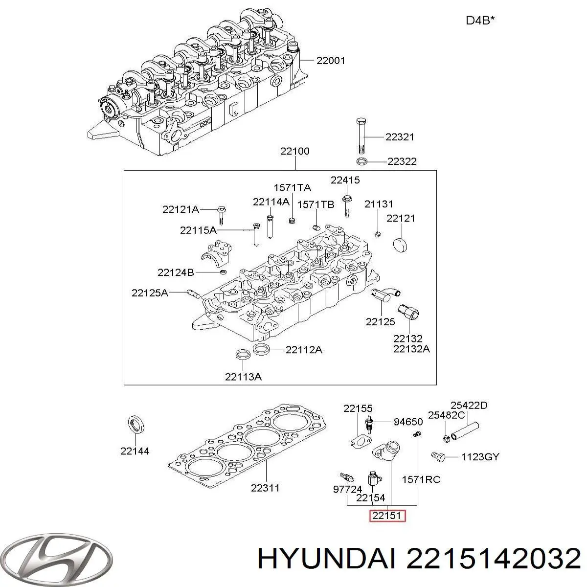  2215142032 Hyundai/Kia