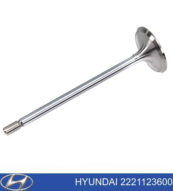 Клапан впускний Hyundai/Kia 2221123600 ціна, від 6.59 USD