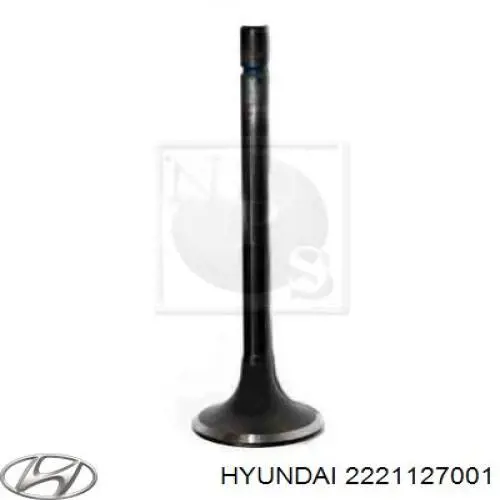 Купити 2221127001 Hyundai/Kia Клапан впускний