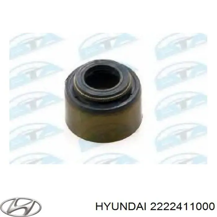 2222411000 Hyundai/Kia сальник клапана (маслознімний, впуск/випуск)