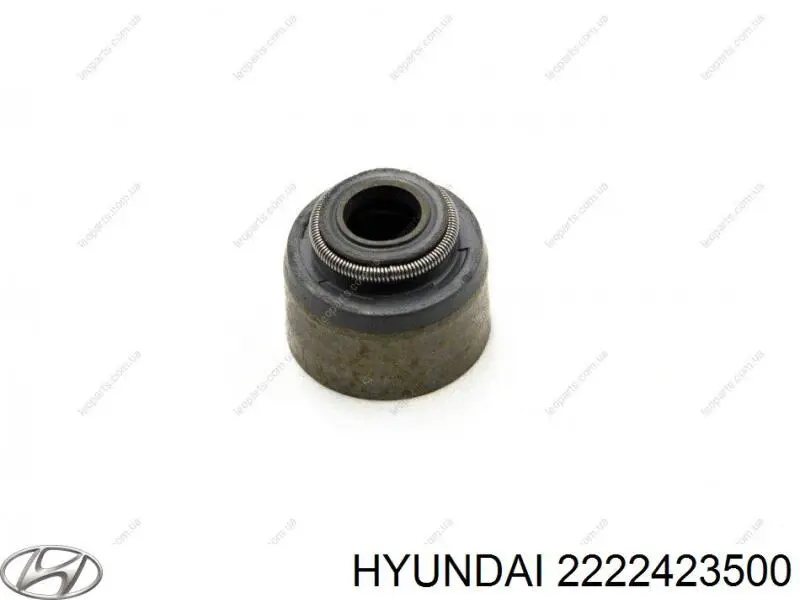 2222423500 Hyundai/Kia сальник клапана (маслознімний, впуск/випуск)