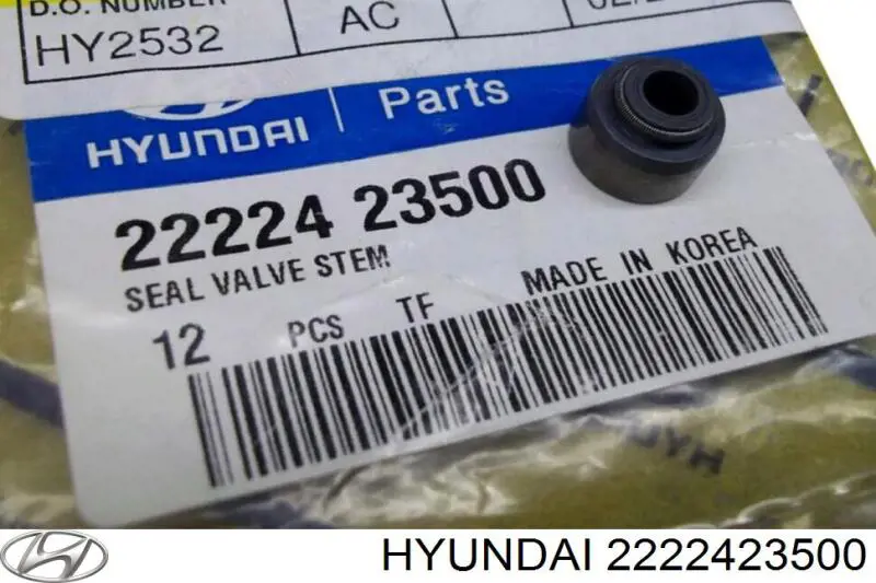 2222423500 Hyundai/Kia Сальник клапана (Маслос'емниє), впуск/випуск