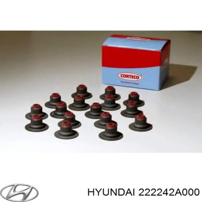 Купити 222242A000 Hyundai/Kia Сальник клапана