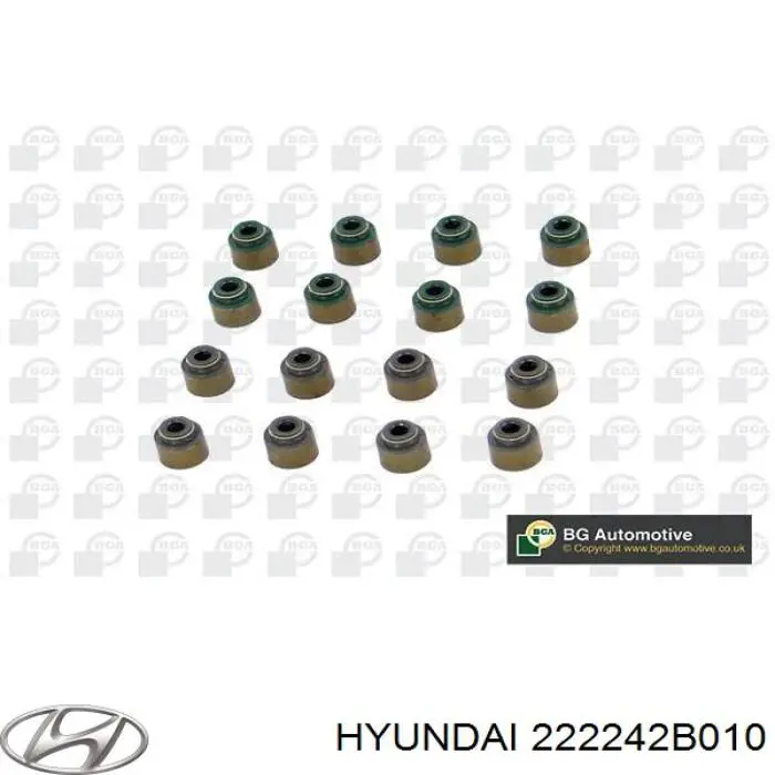 222242B010 Hyundai/Kia сальник клапана (маслознімний, впускного)