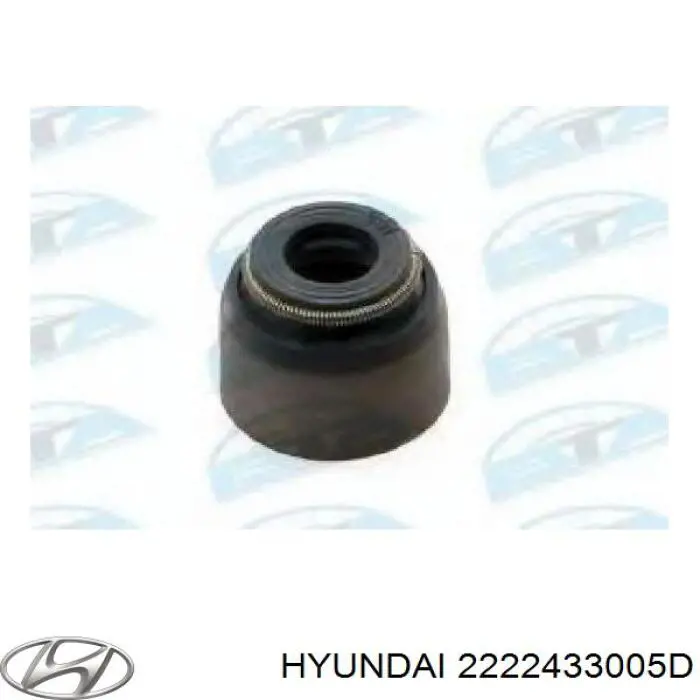 Сальник клапана (маслознімний), випускного 2222433005D Hyundai/Kia