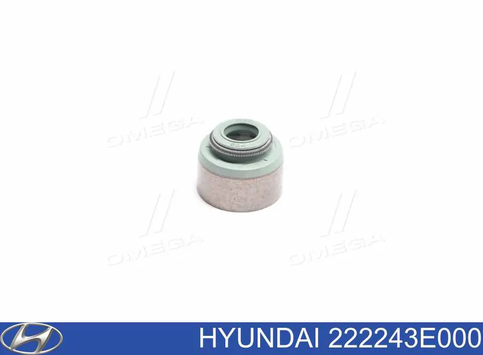 222243E000 Hyundai/Kia сальник клапана (маслознімний, впуск/випуск)