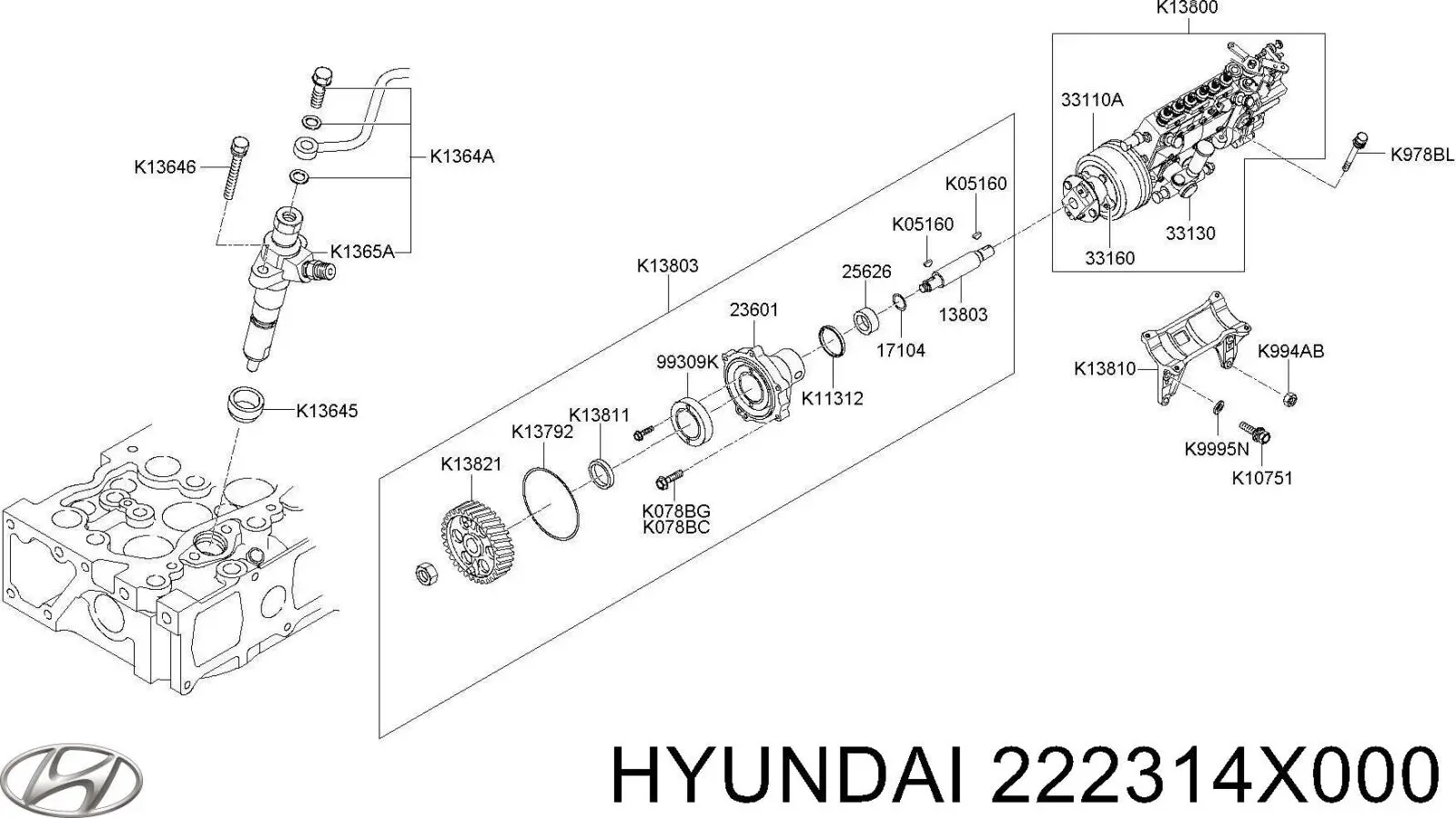 Штовхач клапана гідравлічний Hyundai/Kia 222314X000 ціна, від 12.67 USD