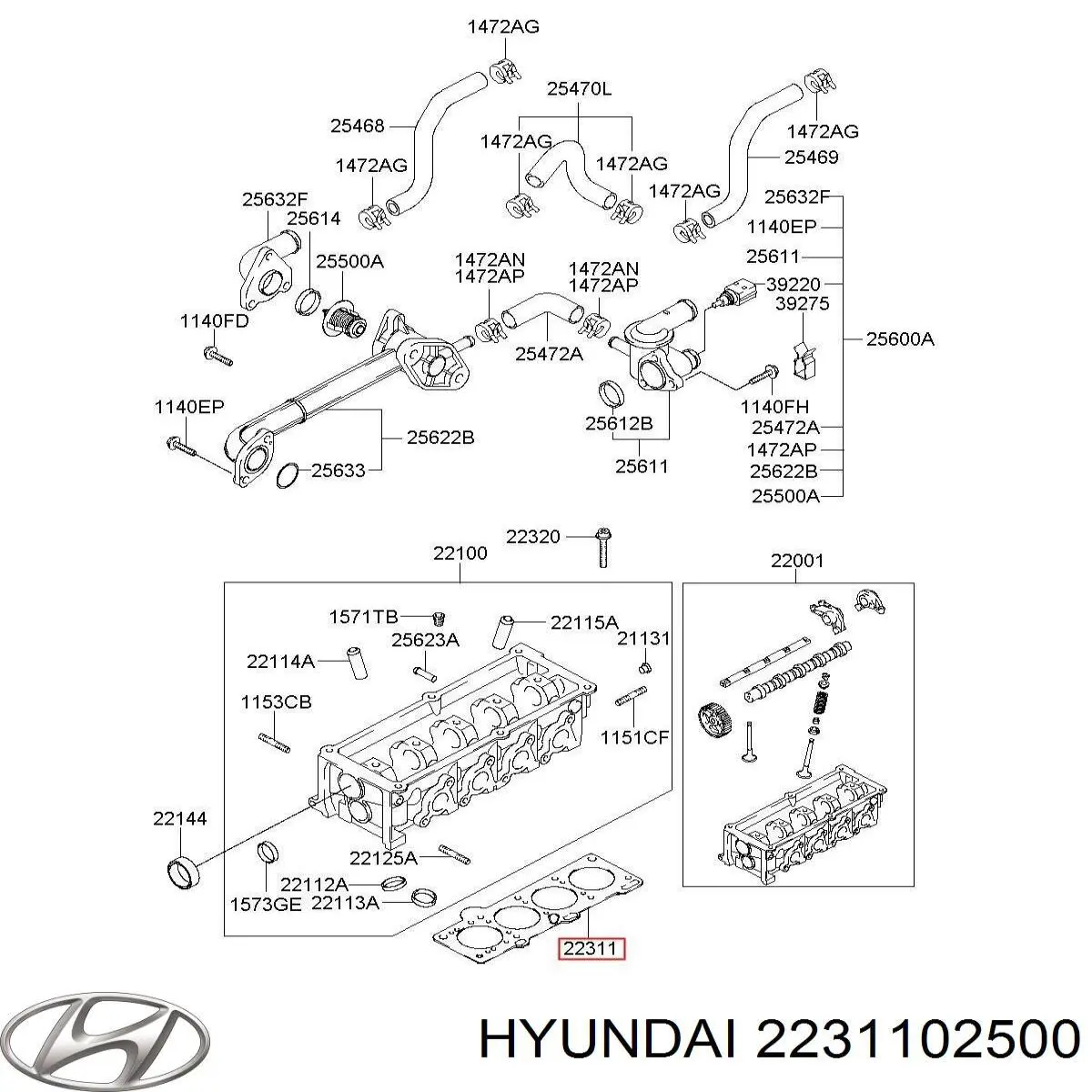  2231102500 Market (OEM)