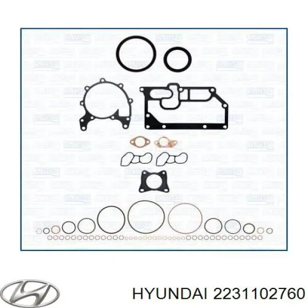 Купити 2231102760 Hyundai/Kia Прокладка ГБЦ