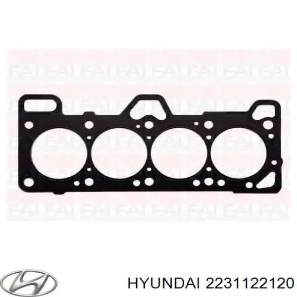 2231122120 Hyundai/Kia прокладка головки блока циліндрів (гбц)