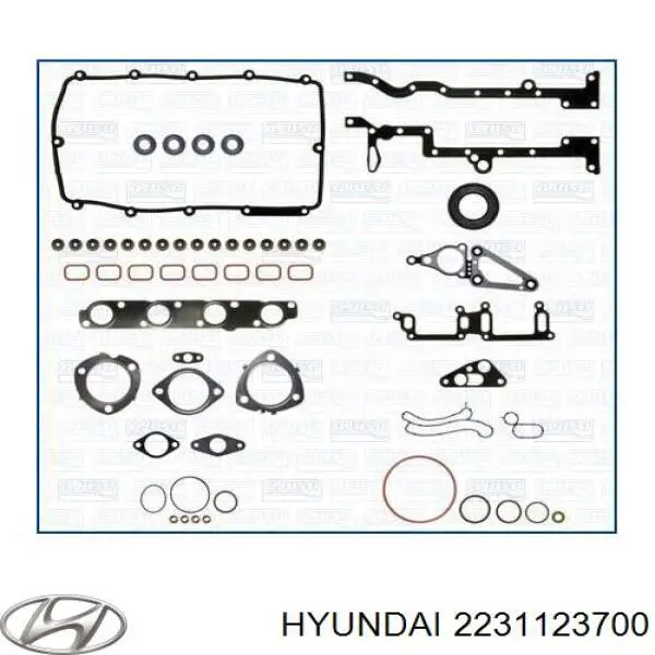2231123700 Hyundai/Kia Прокладка під головку