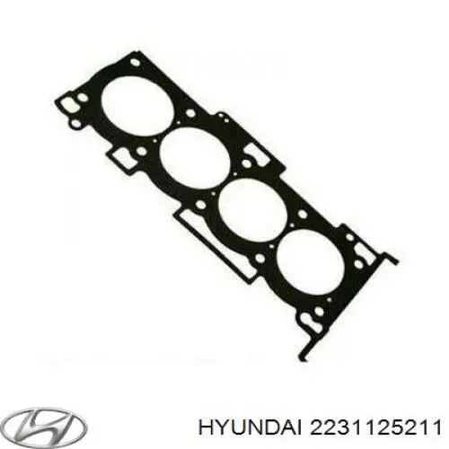 Купити 2231125211 Hyundai/Kia Прокладка ГБЦ