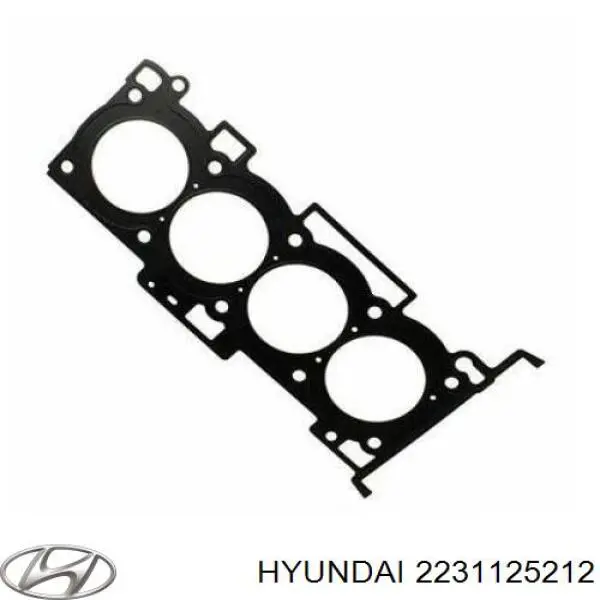 2231125212 Hyundai/Kia прокладка головки блока циліндрів (гбц)