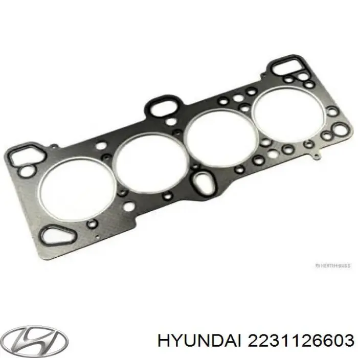 Прокладка головки блока циліндрів (ГБЦ) 2231126603 Hyundai/Kia