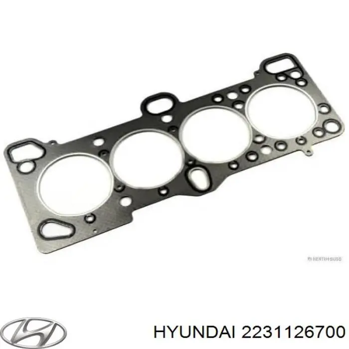 2231126700 Hyundai/Kia прокладка головки блока циліндрів (гбц)