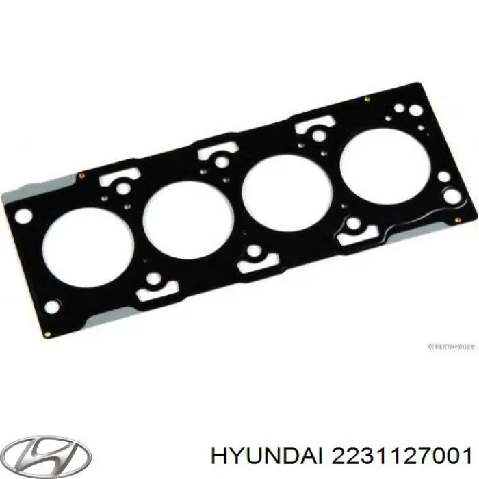 2231127001 Hyundai/Kia прокладка головки блока циліндрів (гбц)