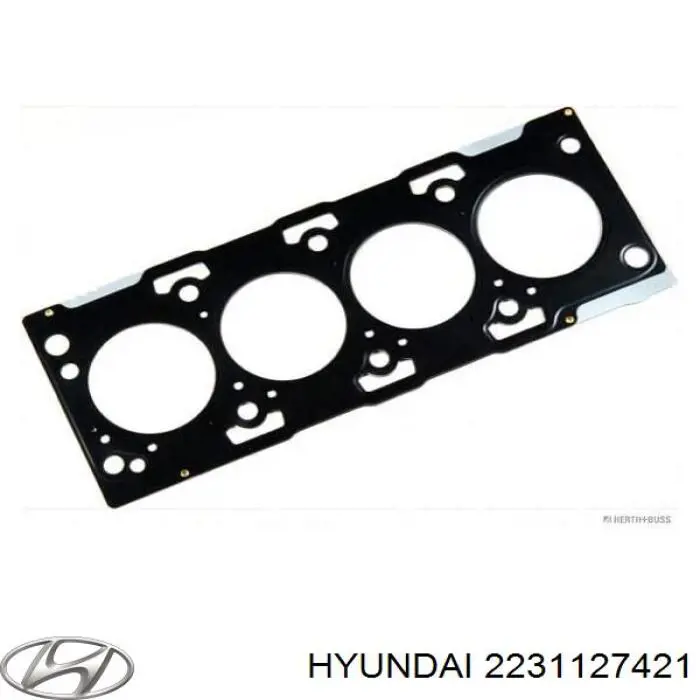 2231127421 Hyundai/Kia прокладка головки блока циліндрів (гбц)