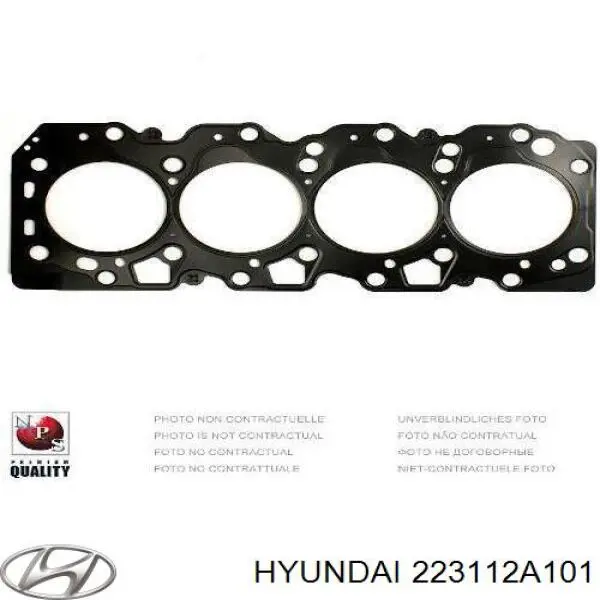 Купити 223112A101 Hyundai/Kia Прокладка ГБЦ