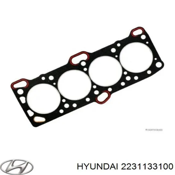 Прокладка головки блока циліндрів (ГБЦ) 2231133100 Hyundai/Kia