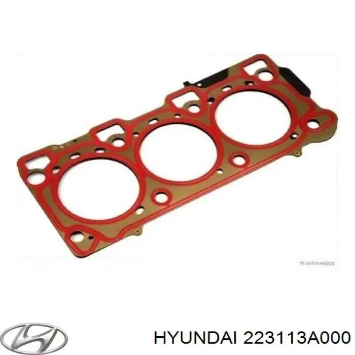 Прокладка головки блока циліндрів (ГБЦ), ліва Hyundai IX55 (Хендай Іх55)