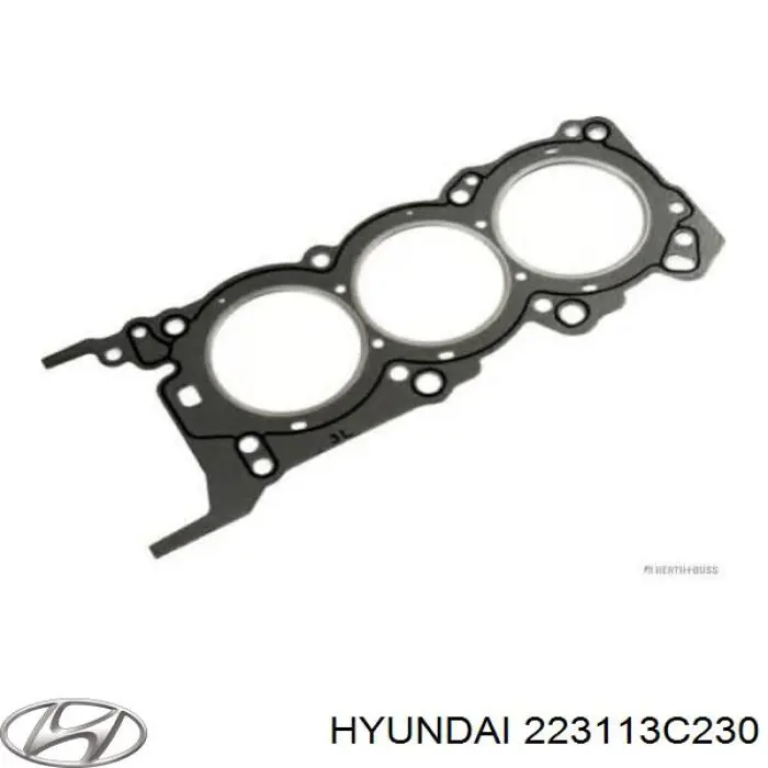 Прокладка головки блока циліндрів (ГБЦ), ліва Hyundai Veracruz (Хендай Veracruz)