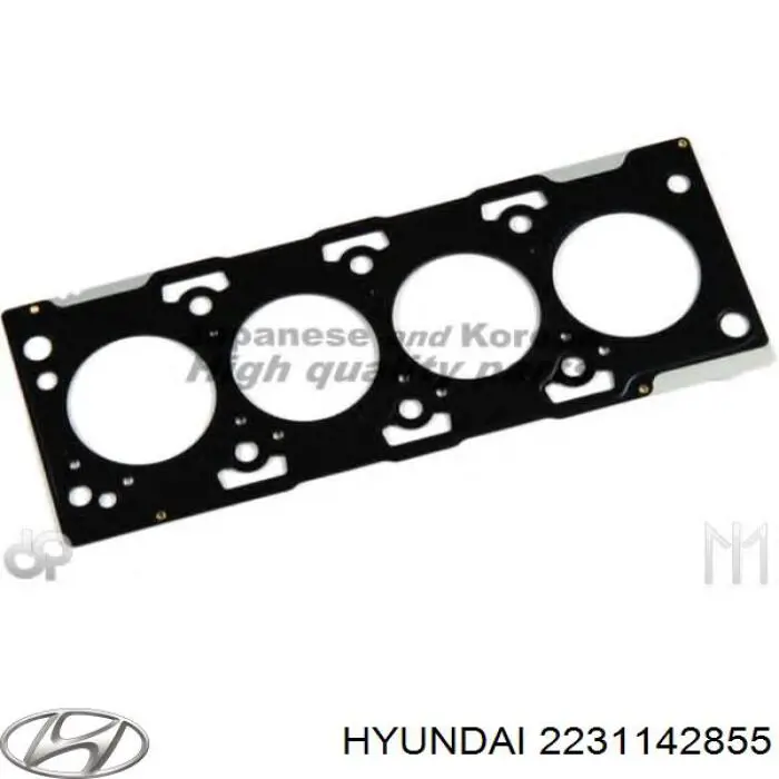 2231142855 Hyundai/Kia прокладка головки блока циліндрів (гбц)