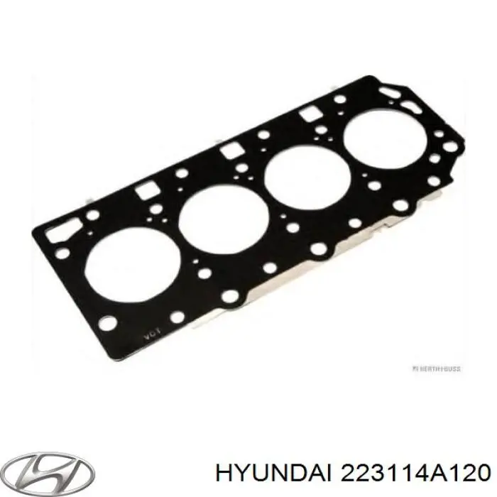 223114A120 Hyundai/Kia прокладка головки блока циліндрів (гбц)