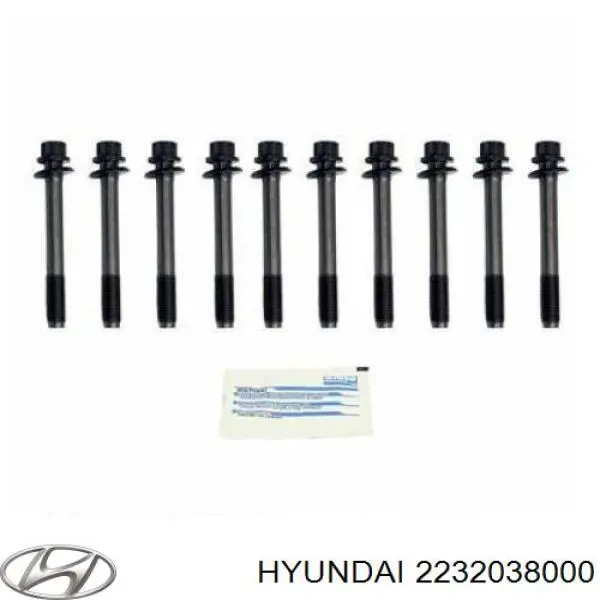 2232038000 Hyundai/Kia болт головки блока циліндрів, гбц