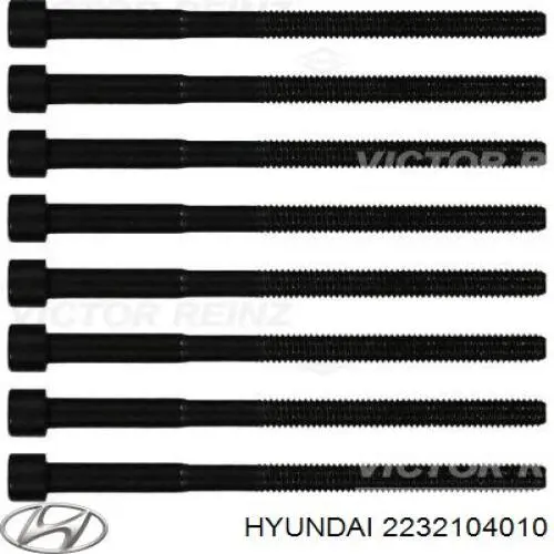 Болт головки блока циліндрів, ГБЦ Hyundai/Kia 2232104010 ціна, від 6.33 USD