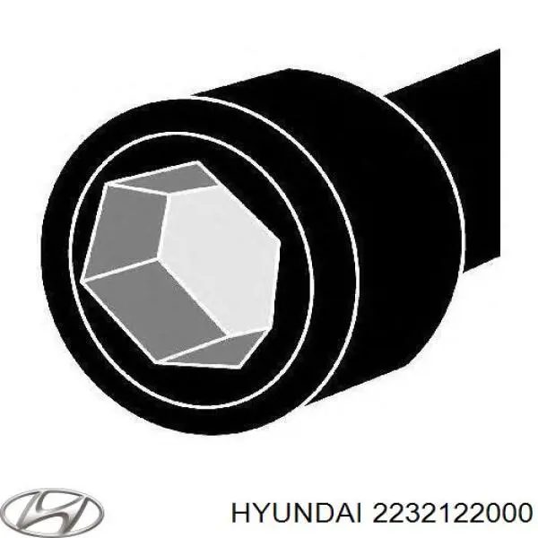 2232122000 Hyundai/Kia болт головки блока циліндрів, гбц