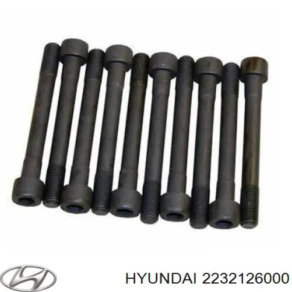 2232126000 Hyundai/Kia болт головки блока циліндрів, гбц