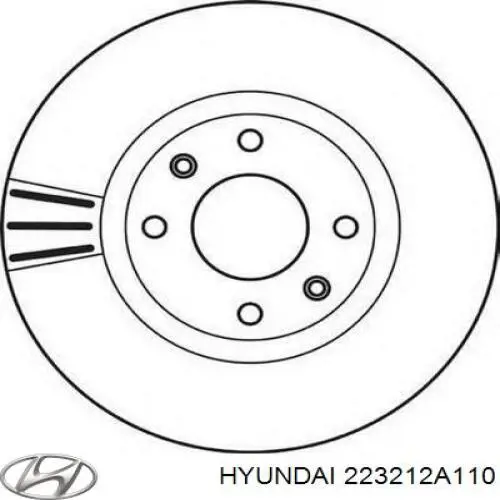Купити 223212A110 Hyundai/Kia Болт гбц